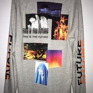 “This is the Future” Gray LongSleeve